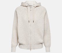 Brunello Cucinelli Kapuzenjacke aus einem Baumwollgemisch