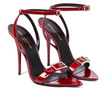 Saint Laurent Sandalen Claude 110 aus Lackleder