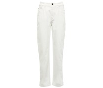 Brunello Cucinelli High-Rise Slim Jeans