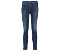 Mid-Rise Skinny Jeans Rocket Ankle
