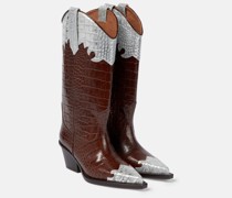 Westernstiefel aus Leder