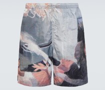 X Helen Verhoeven Bedruckte Shorts