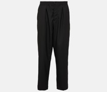 Marni Gerade Hose aus Schurwolle