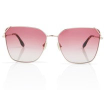 Victoria Beckham Eckige Oversize-Sonnenbrille