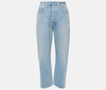 Mid-Rise Straight Jeans Dahlia