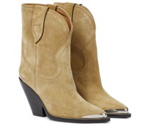 Isabel Marant Westernstiefel Leyane aus Veloursleder
