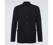 Giorgio Armani Jacke aus einem Alpakawollgemisch