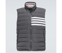 Thom Browne Daunenweste 4-Bar