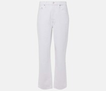 High-Rise Straight Jeans Slouchy