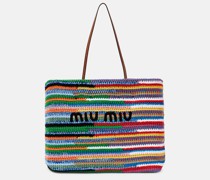 Miu Miu Tote aus Haekelstrick