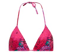 Reina Olga Bedrucktes Bikini-Oberteil Miami