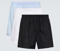 Set aus drei Boxershorts