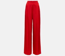 Max Mara Weite Hose Pallida aus Crepe
