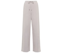 High-Rise-Hose aus Baumwolle