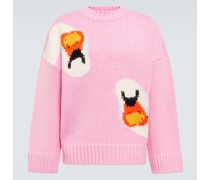 JW Anderson Oversize-Pullover aus Wolle