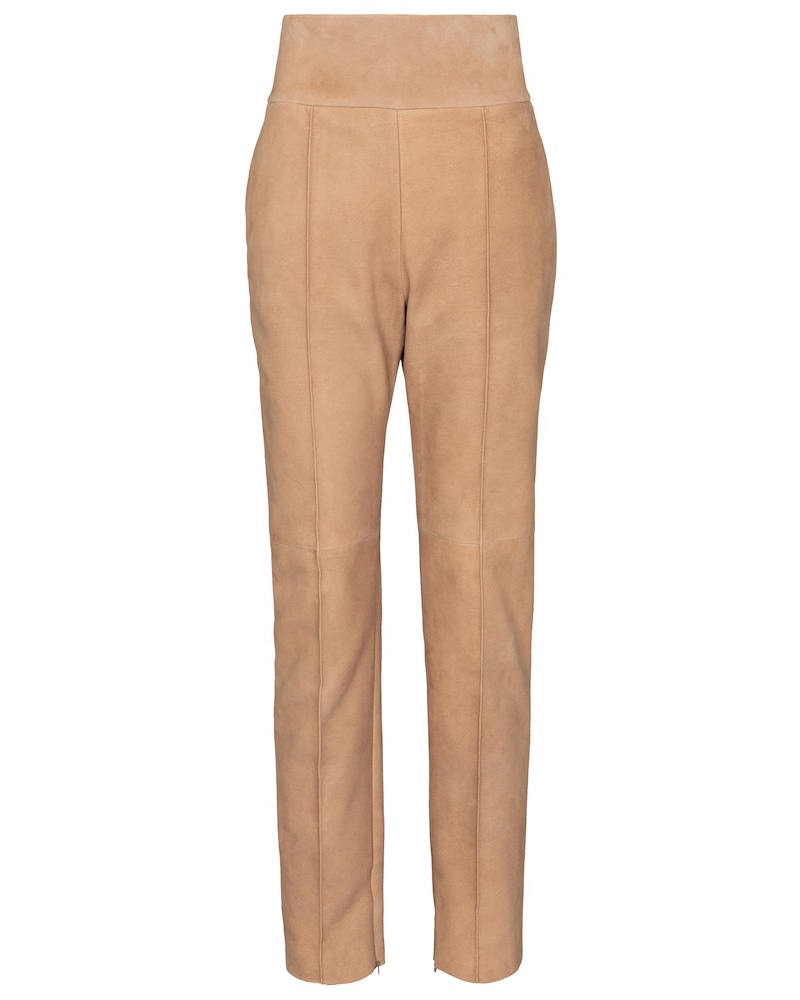 Alexandre Vauthier Damen Alexandre Vauthier Hose aus Veloursleder