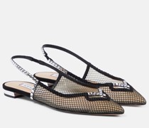 Slingback-Ballerinas Forbidden Love aus Mesh