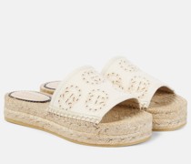 Espadrille-Pantoletten Interlocking G