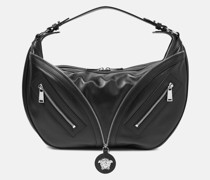 Versace Schultertasche Repeat aus Leder