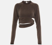 Cropped-Top Le T-Shirt Espelho