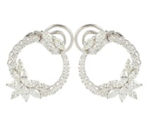 Ohrringe aus 18kt Weißgold mit Diamanten