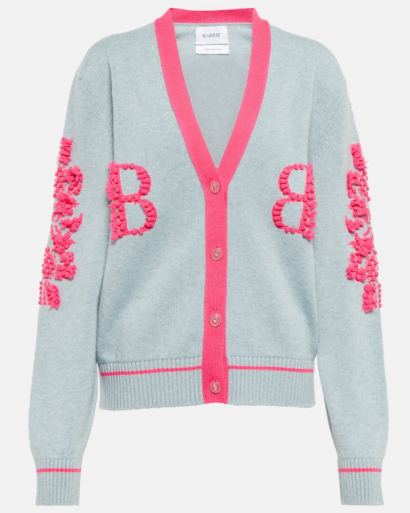 Barrie Damen Barrie Cardigan aus Kaschmir