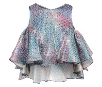 Isabel Marant Bedrucktes Cropped-Top Fedoria