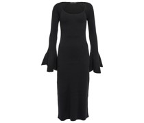 Proenza Schouler Midikleid aus einem Seidengemisch