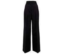 Burberry High-Rise-Hose Madge aus Wolle