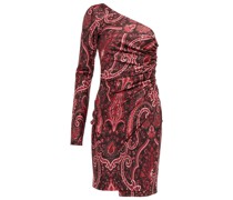 Etro Bedrucktes One-Shoulder-Minikleid