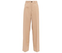 Jil Sander Weite Hose aus Schurwolle