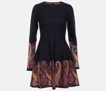 Minikleid aus einem Wollgemisch