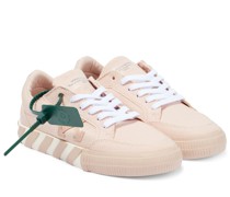 Off-White Sneakers Low Vulcanized aus Canvas
