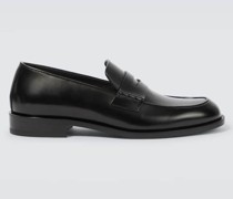 Loafers aus Leder