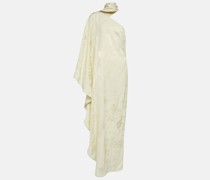 Taller Marmo Maxikleid Ubud Wildflower aus Satin