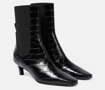 Ankle Boots aus Leder