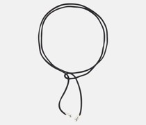 Sophie Buhai Choker Shoelace aus Satin und Sterlingsilber