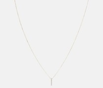 Halskette La Barre aus 14kt Gelbgold mit Diamanten