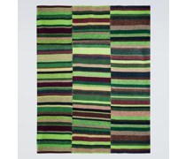 The Elder Statesman Gestreifte Decke Super Soft aus Kaschmir