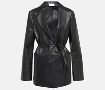The Row Lederjacke Boice