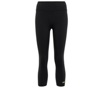 High-Rise Cropped-Leggings