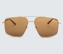 Aviator-Sonnenbrille aus Metall