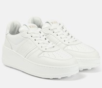 Tod's Plateau-Sneakers aus Leder