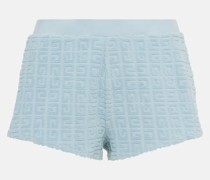 Shorts 4G Plage aus Frottee