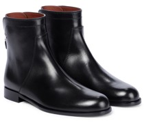 Ankle Boots Welly aus Leder