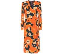 Dries Van Noten Bedrucktes Wickelkleid