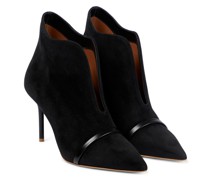 Malone Souliers Ankle Boots Cora aus Veloursleder