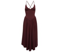Khaite Midikleid Mila mit Neckholder