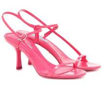Prada Sandalen aus Lackleder