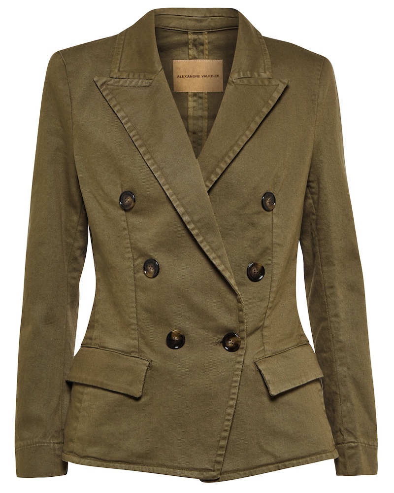 Alexandre Vauthier Damen Alexandre Vauthier Jacke aus Baumwoll-Twill